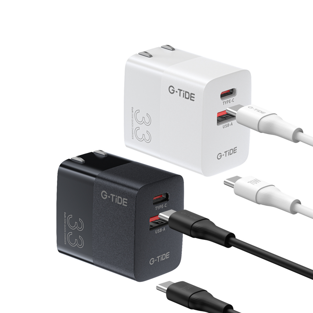 Cargador de 33W de Tipo C a C (1m)